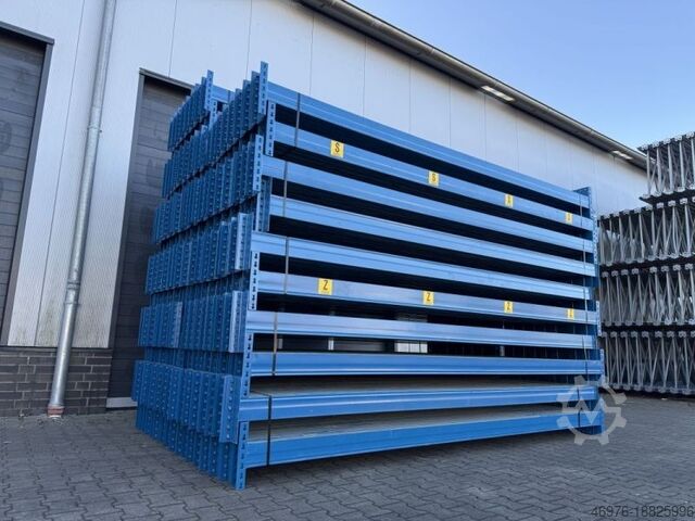 Stockage en hauteur Traverse de rayonnage à palettes Nedcon NS / K: 130 x 50 mm / lichte Weite: 3.700 mm