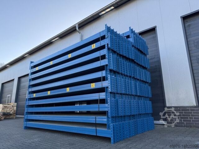 Stockage en hauteur Traverse de rayonnage à palettes Nedcon NS / K: 130 x 50 mm / lichte Weite: 3.700 mm