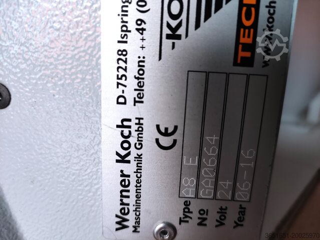 Dispositivo de alimentación Koch-Technik Förderabscheider