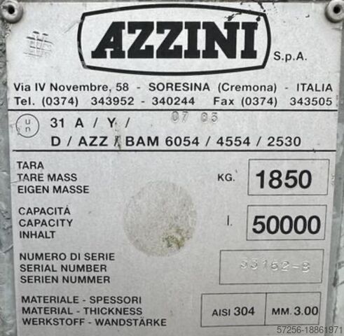 Talpykla 50m3 stainless steel tank 500hl