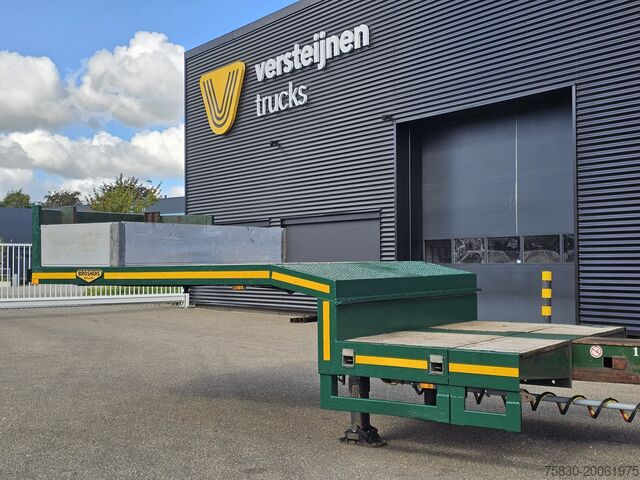 Low loader Broshuis 31N5-EU / EXTENDABLE / WHEEL WELL / RADMULDEN