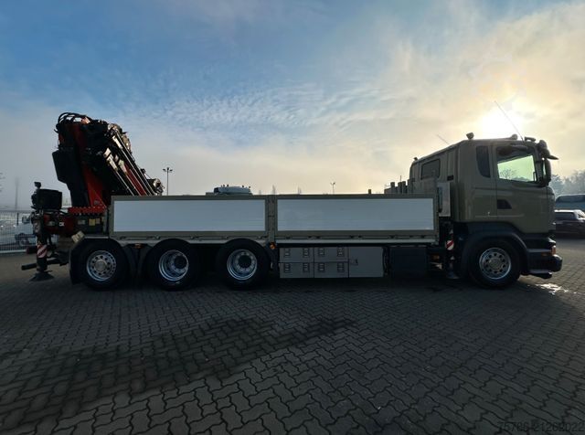 Truck mounted crane SCANIA R450 L 8x4 Fassi F 660 RA 2.28 HE/ Winde/ Funk