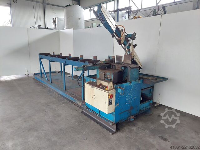 Hydraulinen vaakasuuntainen jiirisaha nauhalla JAESPA W 260 DGH