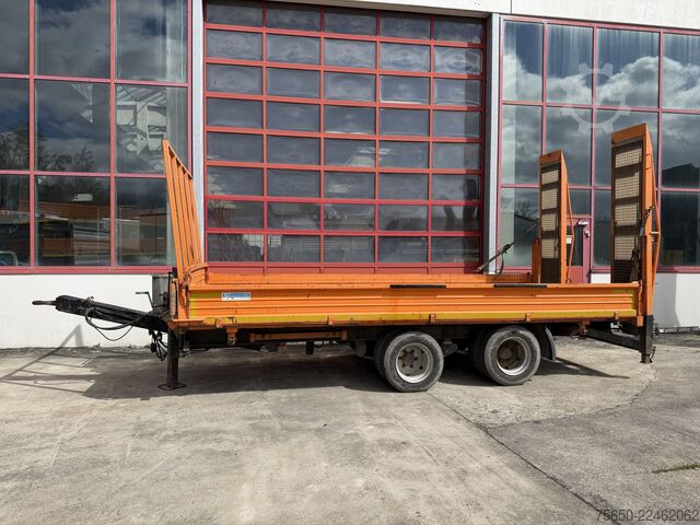 Tipper trailer Blomenröhr 896/14000  14 t Tandem 2 Seiten Kipper   Tieflader
