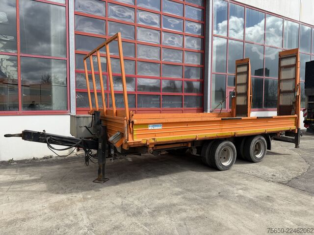 Tipper trailer Blomenröhr 896/14000  14 t Tandem 2 Seiten Kipper   Tieflader