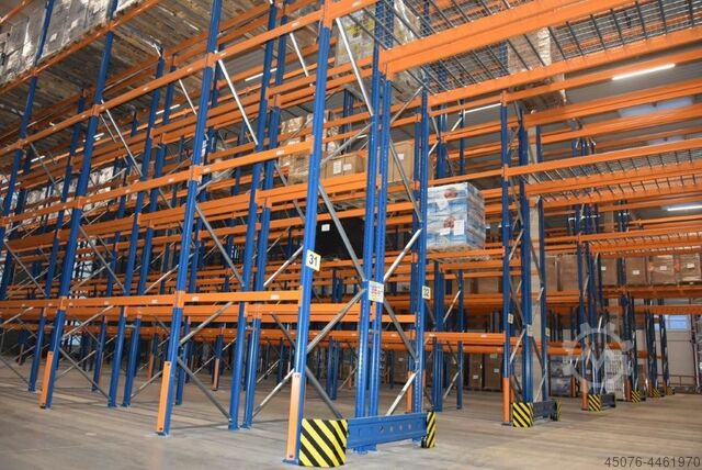 40 metri lineari di scaffalature per pallet Nedcon 40 lfm Palettenregal Nedcon H 5,5 m T 110 cm Auflast /Fach 3050 kg