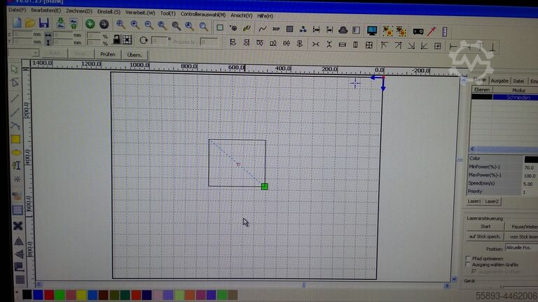 Machine de découpe laser CO2 150Watt LD-Laser LD-1390
