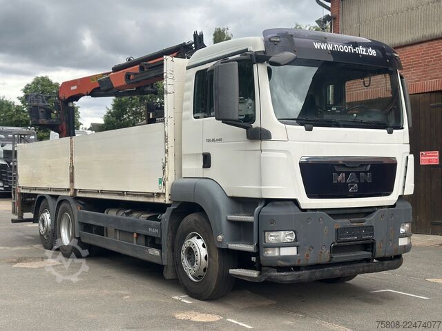 Auto-dizalica montirana na kamionu MAN TGS 26.440 Baustoff Palfinger PK 18001L Lenk