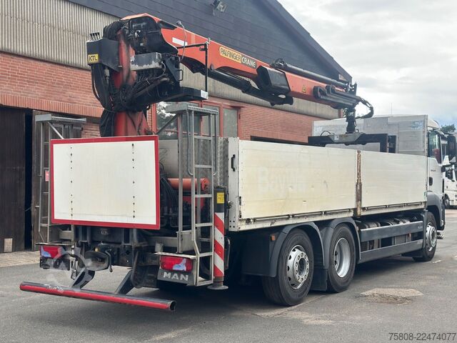 Auto-dizalica montirana na kamionu MAN TGS 26.440 Baustoff Palfinger PK 18001L Lenk