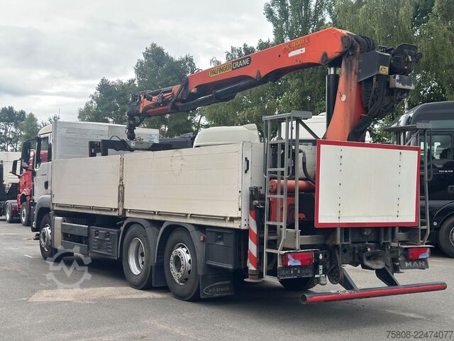 Auto-dizalica montirana na kamionu MAN TGS 26.440 Baustoff Palfinger PK 18001L Lenk