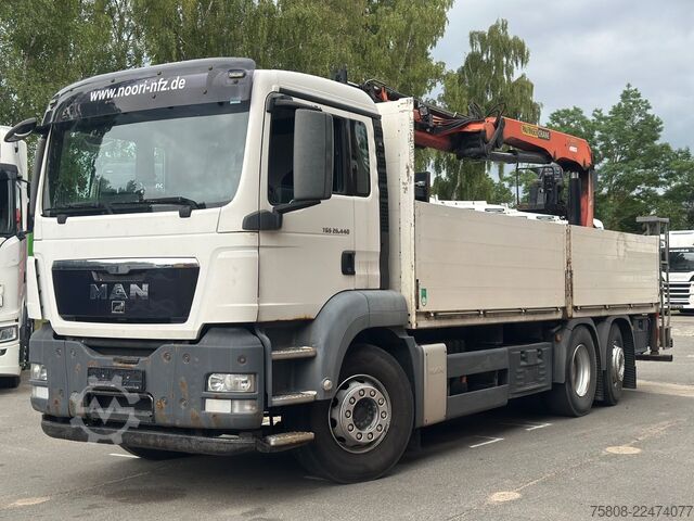 Auto-dizalica montirana na kamionu MAN TGS 26.440 Baustoff Palfinger PK 18001L Lenk