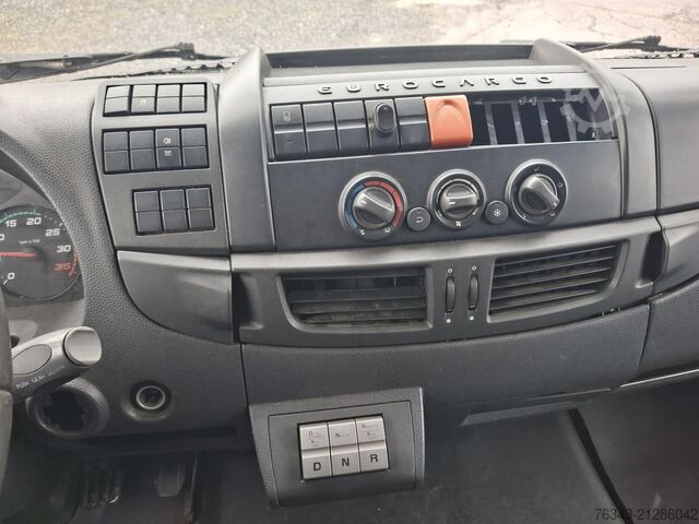 Tenteli düz yataklı kamyon IVECO EUROCARGO ML 190EL28P - E6