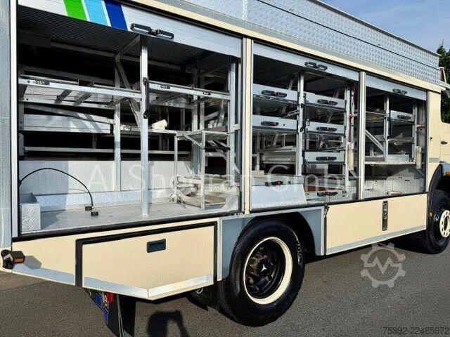 Пожарна кола Mercedes-Benz SK 1222 V6 / 4x4 / Seilwinde / 35.000Tkm