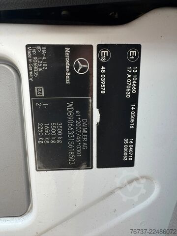 Furgão de painéis Mercedes-Benz Sprinter 313 **EURO5-BELGIAN ORIGINE**