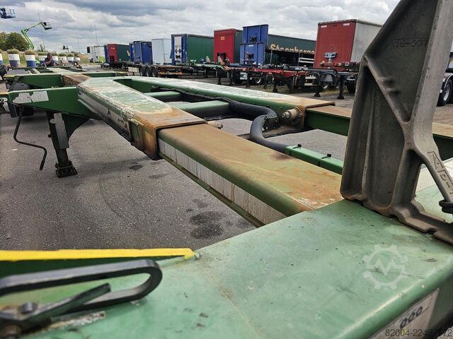 कंटेनर परिवहन D-TEC FLEXITRAILER /all connections / 3 x extendible/...
