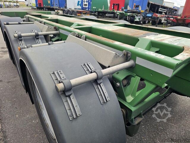 Контейнерні перевезення D-TEC FLEXITRAILER /all connections / 3 x extendible/...