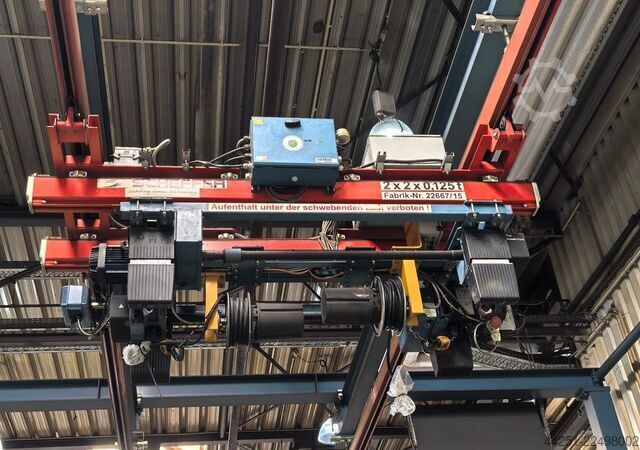 Кран для цеху 500 кг, стельовий кран з двома підйомниками по 250 кг Scheffer Krantechnik Fabrik-Nummer: 22667/15