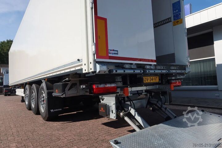 スーツケース Wielton 3 Asser. Gesloten met Dhollandia klep 2500 kg L...