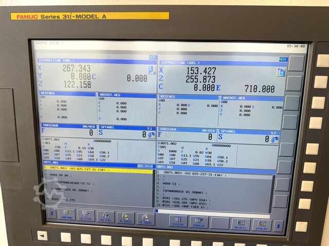 CNC beygja og fræsa miðstöð SPINNER TTS 65 DUPLEX