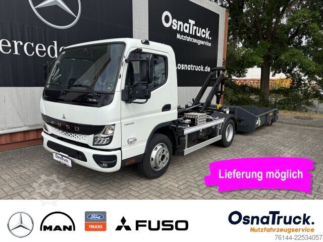Camión multibasculante Telehoist FUSO Canter 7C18 Abroller Klima, Nutzlast 4130 KG