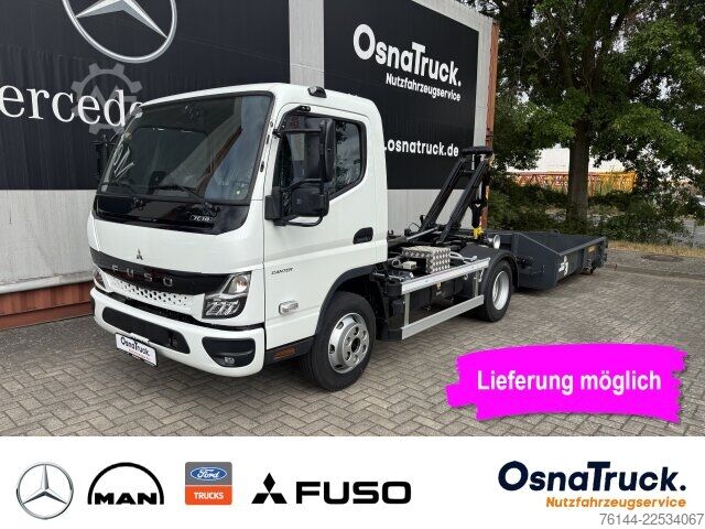 Camión multibasculante Telehoist Mitsubishi Canter 7C18 Abroller Klima, Nutzlast 4130 KG