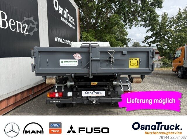 Camión multibasculante Telehoist Mitsubishi Canter 7C18 Abroller Klima, Nutzlast 4130 KG