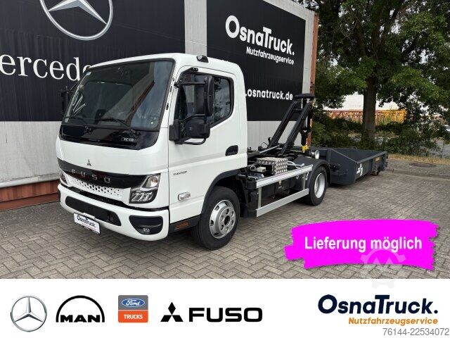 Furgón volquete Mitsubishi Canter 7C18 Abroller Klima, Nutzlast 4130 KG