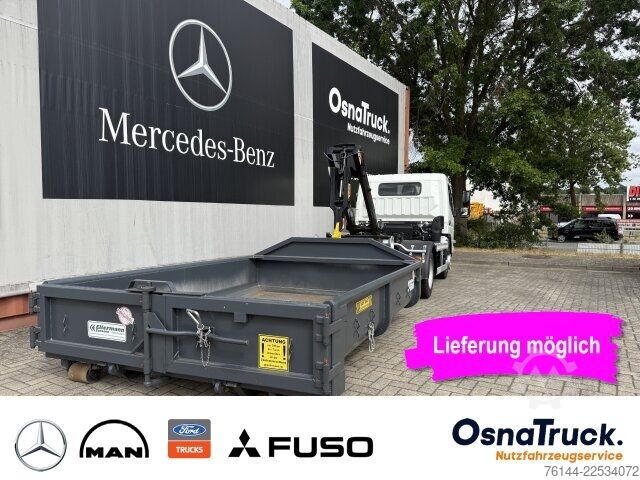 Furgón volquete Mitsubishi Canter 7C18 Abroller Klima, Nutzlast 4130 KG