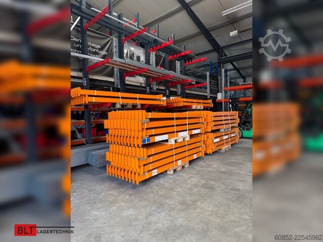важкий промисловий стелаж 14 lfm Nedcon Palettenregale, H: 350cm Fachlast: 3000 kg, Palettenregal, Regal