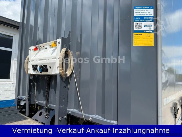 Atvērta puspiekabe ar tentu KRONE Profi Liner SDP 27 ELB 4-CS-SAF-