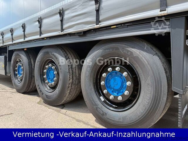 Atvērta puspiekabe ar tentu KRONE Profi Liner SDP 27 ELB 4-CS-SAF-