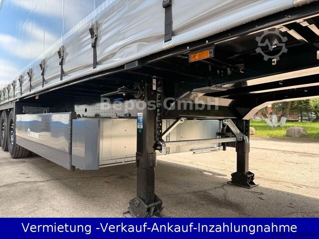 Atvērta puspiekabe ar tentu KRONE Profi Liner SDP 27 ELB 4-CS-SAF-