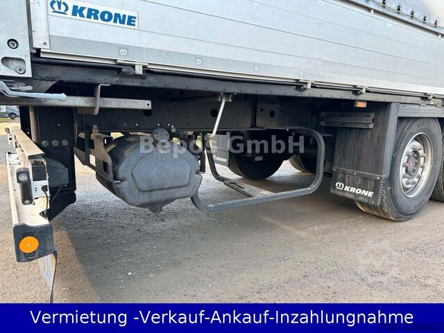 Atvērta puspiekabe ar tentu KRONE SD - Profi Liner-PK-SAF-Bordwandsieder-Rungen