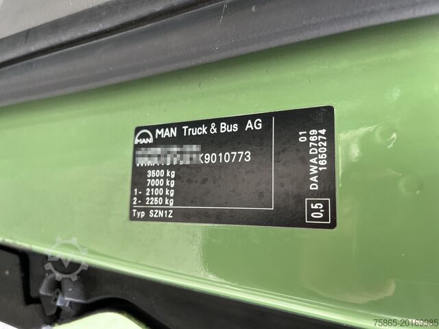 Closed box Man TGE 3.180 Euro 6 / Navi / Cruise / Box / Loadli...