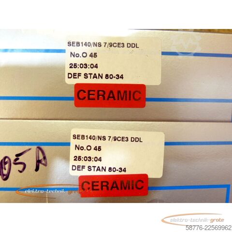 Component SNFA SEB140/NS 7/9CE3 DDL Präz.-Keramik-Wälzlager DEF-STAN 80-34 -!-