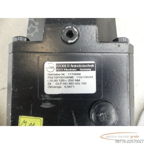 Thành phần  Stöber Antriebstechnik P521SPD0100ME 110/130/24 Getriebe SN: 1770699