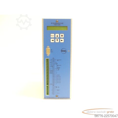 Komponenta Stöber FDS-4040 / BLP Posidrive Frequenzumrichter SN:8764068 - ! -