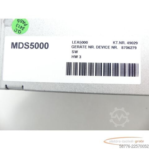 Composant Stöber FDS50007/L Posidrive MDS5000 . 49029 Ge. Nr: 8706279 SN: 8712903