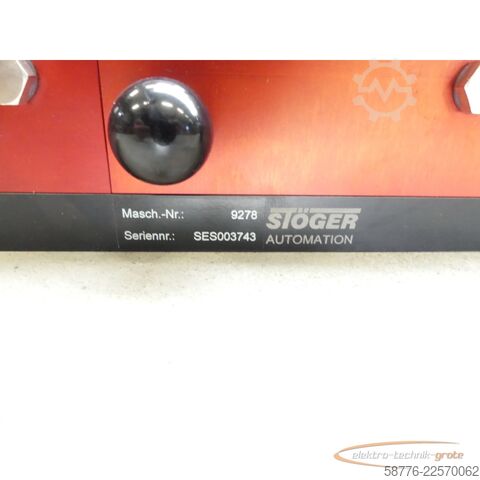 Komponentti  Stöger 9278 Schraubautomat SN: SES003743 mit 2 x Kistler Z90002.15 Sensoren