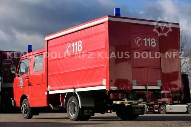 Kombi vozilo sa ceradom VOLKSWAGEN LT 35 Feuerwehr Doppelkabine Orig. 13.000 km TOP