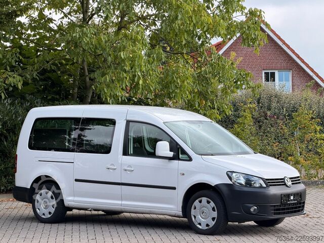 Minibus VW Caddy Maxi 1.6 Tdi 5 Sitze Rollstuhlrampe Klima