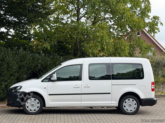 Minibus VW Caddy Maxi 1.6 Tdi 5 Sitze Rollstuhlrampe Klima