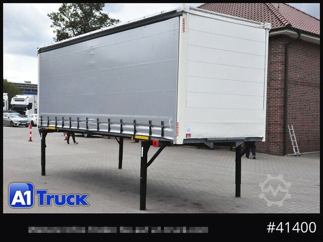 Caja intercambiable con toldo WECON WPR 745, verzinkt, 2520  innen, Code XL, neue Plane
