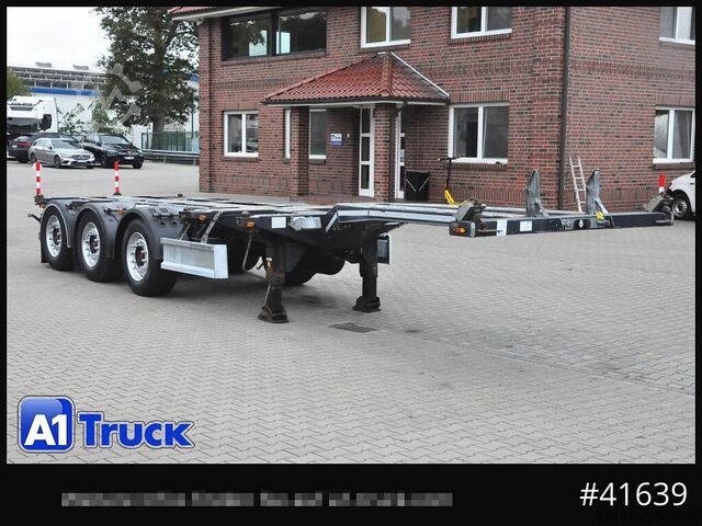 Semirremolque con caja intercambiable D-TEC VCC-01, Multi Chassi, 2 x Liftachse, Mittellausschub