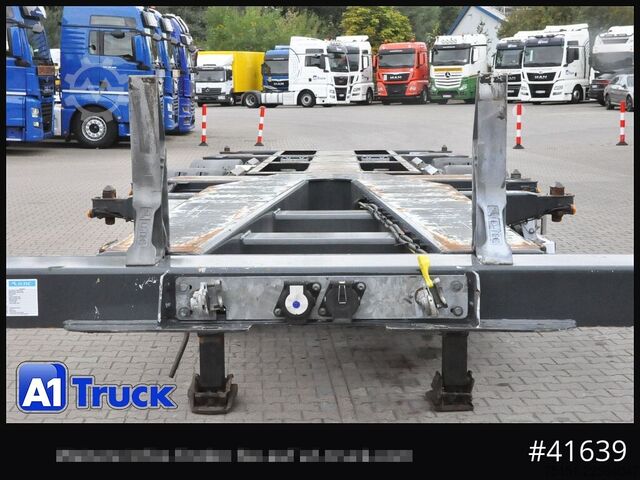 Semirremolque con caja intercambiable D-TEC VCC-01, Multi Chassi, 2 x Liftachse, Mittellausschub