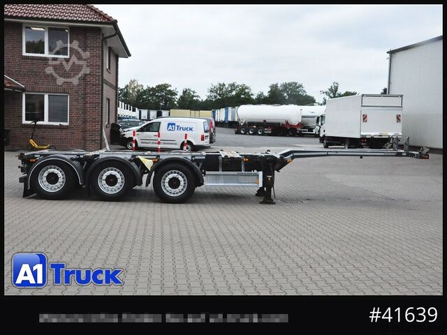 Semirremolque con caja intercambiable D-TEC VCC-01, Multi Chassi, 2 x Liftachse, Mittellausschub