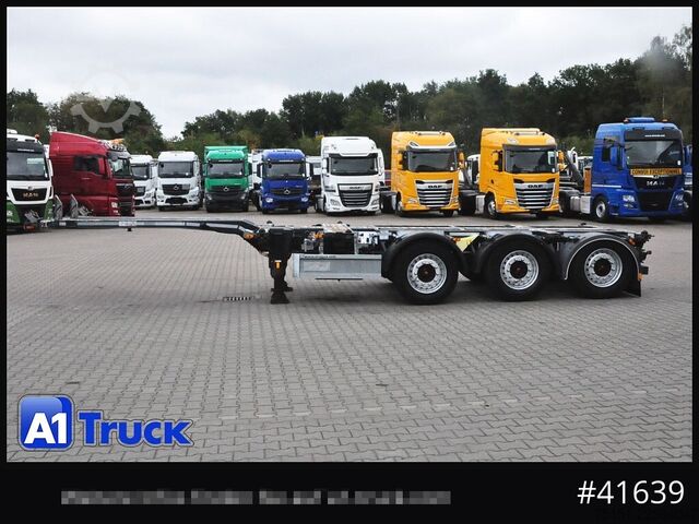 Semirremolque con caja intercambiable D-TEC VCC-01, Multi Chassi, 2 x Liftachse, Mittellausschub