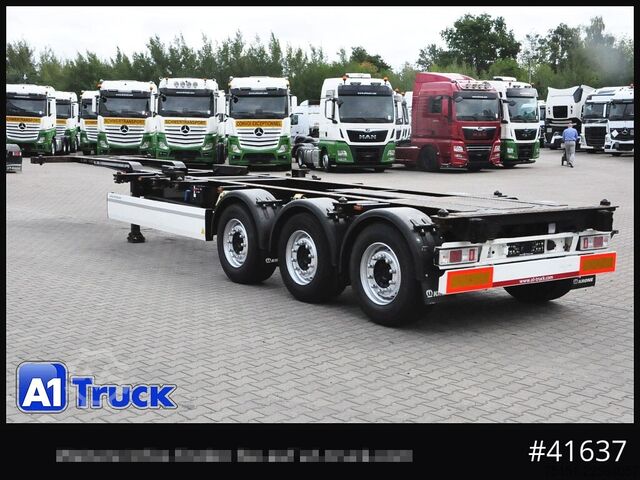 Semirremolque con caja intercambiable KRONE SDC 27 eLTU5-2, 20/30/40/45, Multi, Liftachse