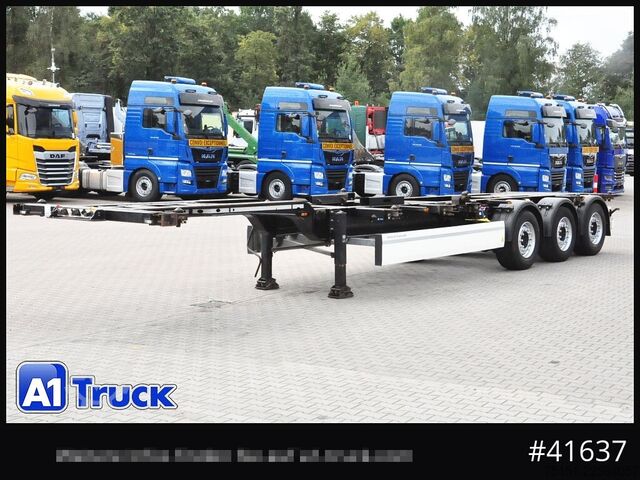 Semirremolque con caja intercambiable KRONE SDC 27 eLTU5-2, 20/30/40/45, Multi, Liftachse