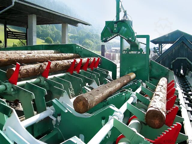 Log yard machinery Baljer & Zembrod Wurzelreduzierer WRP-QS Langholz